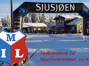 Resultater fra Moelvenrennet 2018.